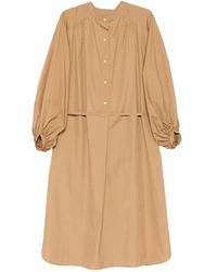 Loulou de Saison - Gathered Sleeve Dress - Lyst