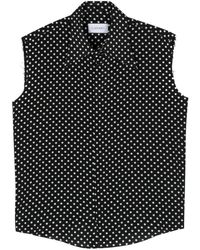 Canaku - Polka-Dot Sleeveless Shirt - Lyst