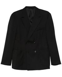 Seven Gauge - Double-Breasted Pocket Blazer - Lyst