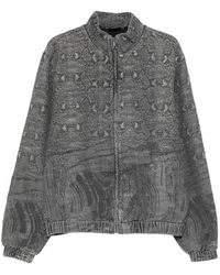 Daily Paper - Snake Zipped Jacket - Lyst