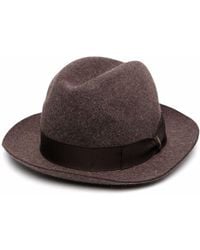 Borsalino - Fedora Felt Hat - Lyst