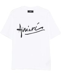 Amiri - Script T-Shirt - Lyst