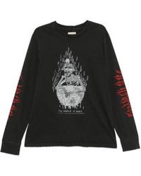 GALLERY DEPT. - Graphic-Print Long-Sleeved T-Shirt - Lyst