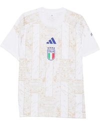 adidas - T-Shirt Marble Logo Patch - Lyst