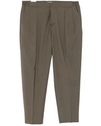 BRIGLIA - Portobellos Pleated Trousers - Lyst