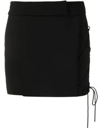 Nensi Dojaka - Side-tie Mini Skirt - Lyst