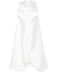 Solace London - Cape-Layer Maxi Dress - Lyst