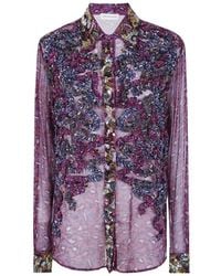 Dries Van Noten - Regular Abstract Shirt - Lyst