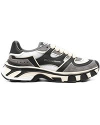 Dolce & Gabbana - Logo-Print Chunky-Sole Sneakers - Lyst