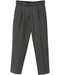 Eraldo - Belted Pleated Trousers - Lyst