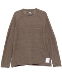 Satisfy - Waffle-Knit Raglan-Sleeve Sweater - Lyst