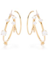 Panconesi - Constellation Crystal-Embellished Earrings - Lyst