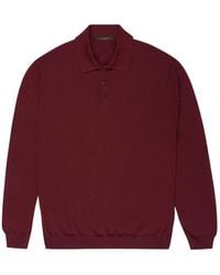 ZANONE-SLOWEAR - Buttoned Polo Shirt - Lyst