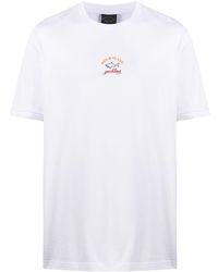 Paul & Shark - T-shirt À Logo Imprimé - Lyst