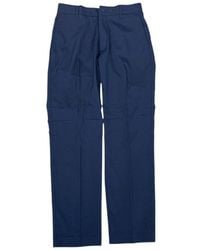 Calvin Klein - Textured Straight-Leg Trousers - Lyst