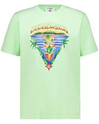 CASABLANCA - Graphic T-Shirt - Lyst