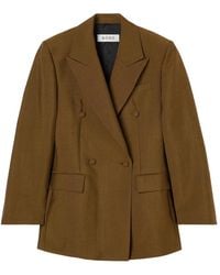 Rohe - Double-Breasted Blazer - Lyst
