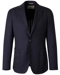 Canali - Patch-Pocket Single-Breasted Blazer - Lyst