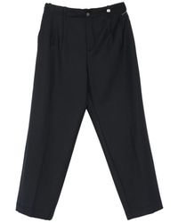 Myths - Pleated-Front Wide-Leg Trousers - Lyst