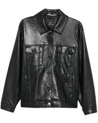 Anine Bing - Calf Leather Jacket - Lyst