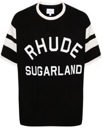 Rhude - Sugarland Ringer Cotton T-Shirt - Lyst