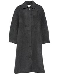 Stine Goya - Shirred-Waist Single-Breasted Coat - Lyst