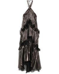 Maria Lucia Hohan - Zadie Ruffled Pleated Maxi Dress - Lyst