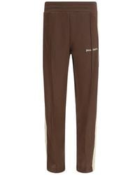 Palm Angels - Logo-Print Side-Stripe Track Pants - Lyst