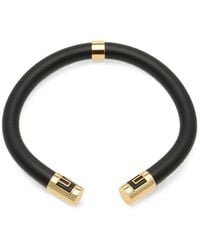 Elisabetta Franchi - Tube Necklace With Logos - Lyst