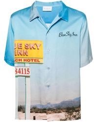 BLUE SKY INN - Sky Inn Graphic-Print Short-Sleeve Shirt - Lyst