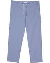 Musier Paris - Striped Tapered Trousers - Lyst