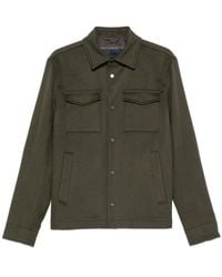 Herno - Button-Up Chest-Pocket Jacket - Lyst
