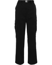 The North Face - Logo-Print Straight Trousers - Lyst