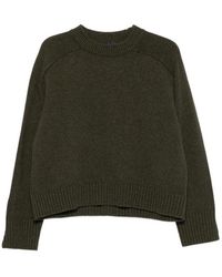 Soeur - Ribbed-Trim Raglan-Sleeve Sweater - Lyst