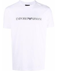 Emporio Armani T-shirts for Men - Up to 68% off | Lyst Australia