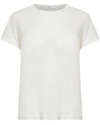Co. - Ribbed Crewneck T-Shirt - Lyst