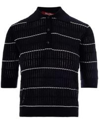 Max Mara - Silk And Wool Yarn Jumper - Lyst