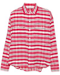 Cole Buxton - Tartan Check-Pattern Cotton Shirt - Lyst