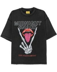 DIET STARTS MONDAY - Graphic-Print Raw-Edge T-Shirt - Lyst