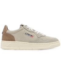 Autry - Medalist Low Perforated-Toe Suede Sneakers - Lyst