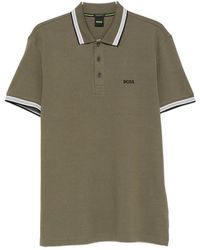 BOSS - Paddy Logo-Embroidered Polo Shirt - Lyst