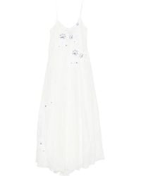 Ermanno Scervino - Dress Silk-Cotton - Lyst