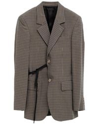 Balenciaga - Neutrals Jackets - Lyst