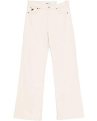 Lois - Lindsay Logo-Patch Trousers - Lyst