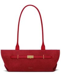 DeMellier - The New York Suede Shoulder Bag - Lyst