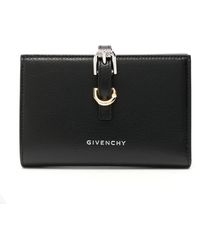 Givenchy - Voyou Leather Bifold Wallet - Lyst