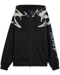Y-3 - Yaksha Graphic Zip Hoodie - Lyst