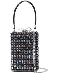 Self-Portrait - Micro Crystal-Embellished Tote Bag - Lyst