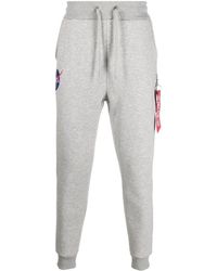 Alpha Industries - Nasa Cotton Cargo Track Trousers - Lyst