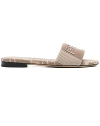 Fendi - Signature Sandals - Lyst